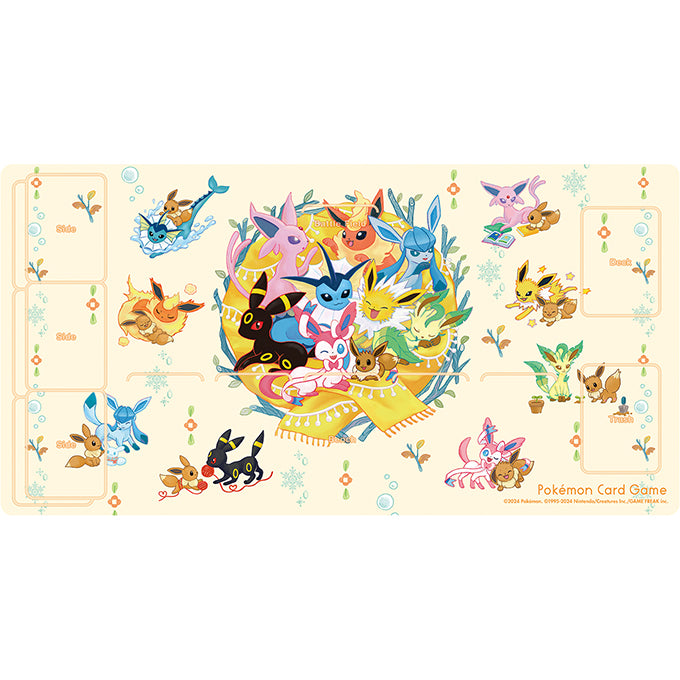 Japanese Official Pokémon Center Eevee Terastal Festival Playmat Sealed