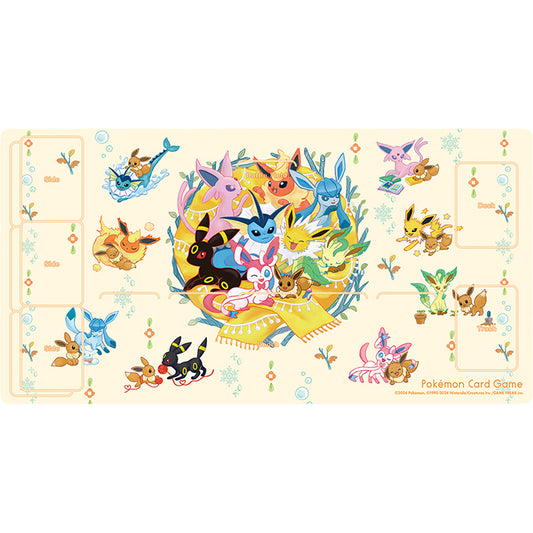 Japanese Official Pokémon Center Eevee Terastal Festival Playmat Sealed