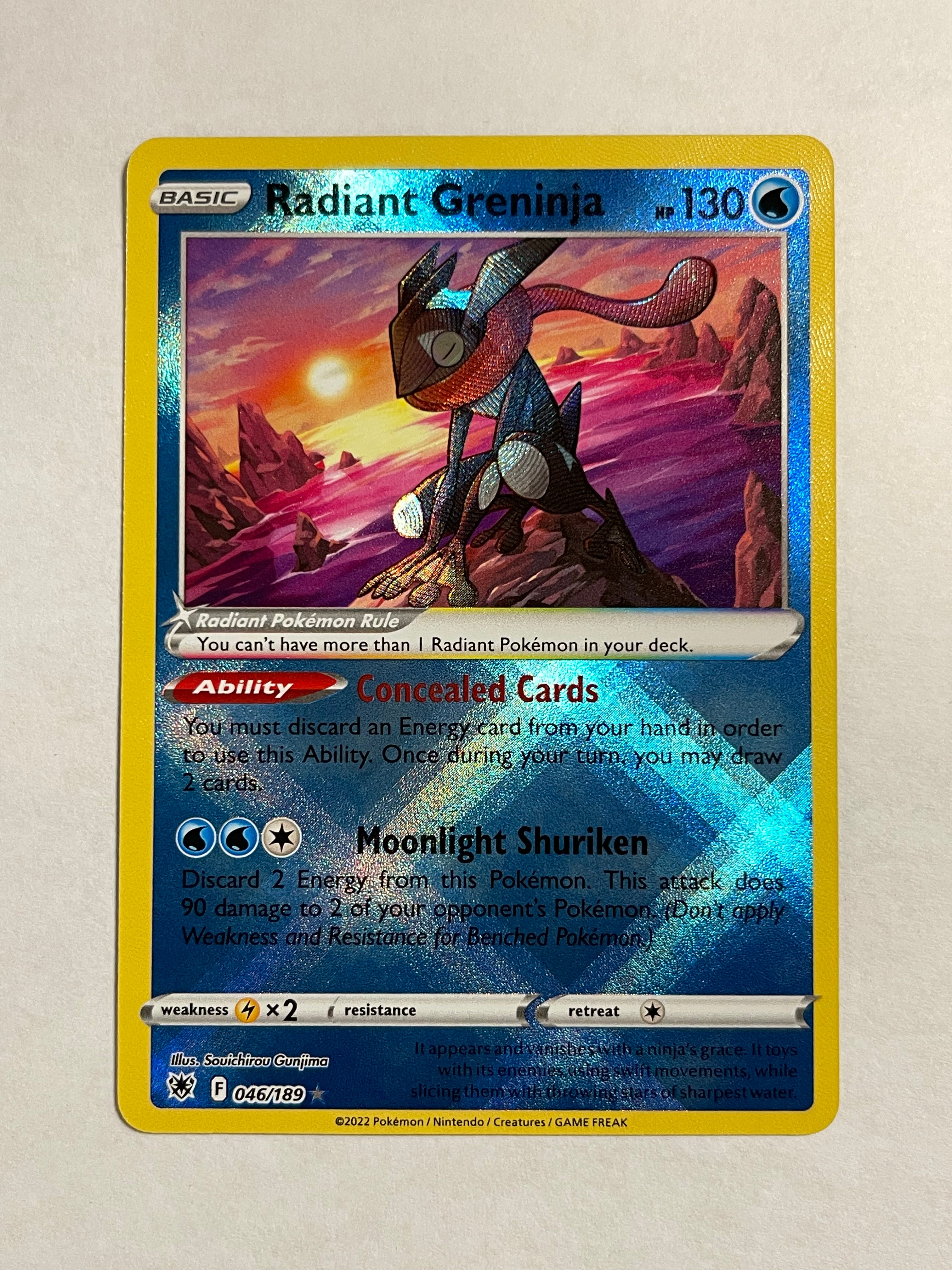 Radiant Greninja - SWSH10: Astral Radiance (SWSH10) Kangaskrantz Radiant Greninja - SWSH10: Astral Radiance (SWSH10) Kangaskrantz