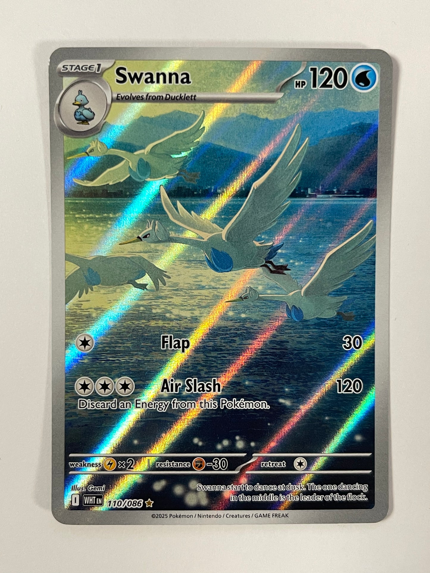 Swanna - 110/086 - SV: White Flare (WHT) #3