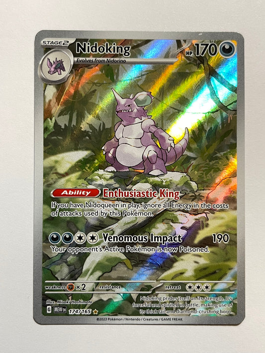 Nidoking 174/165 Illustration Rare - English 151