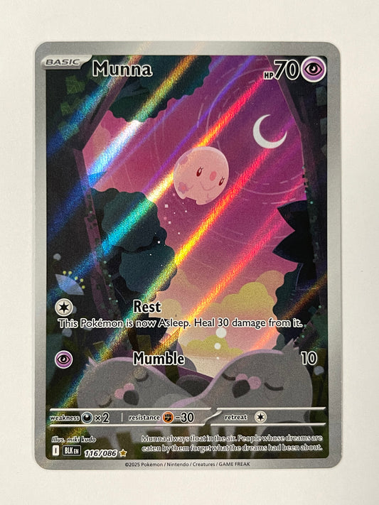 Munna - 116/086 - SV: Black Bolt (BLK)