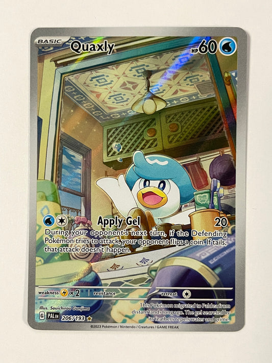 Quaxly - 206/193 - SV02: Paldea Evolved (PAL)