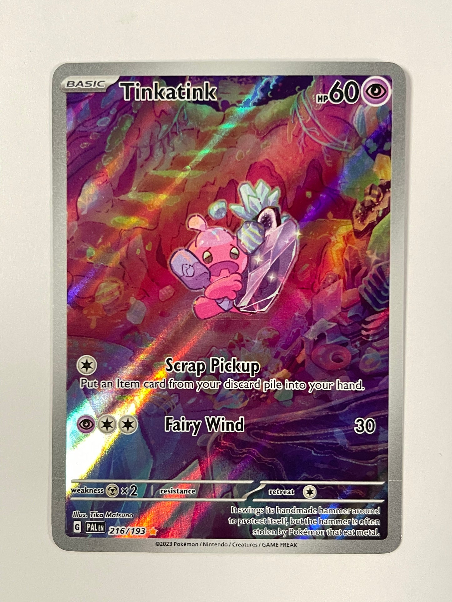 Tinkatink - 216/193 - SV02: Paldea Evolved (PAL)