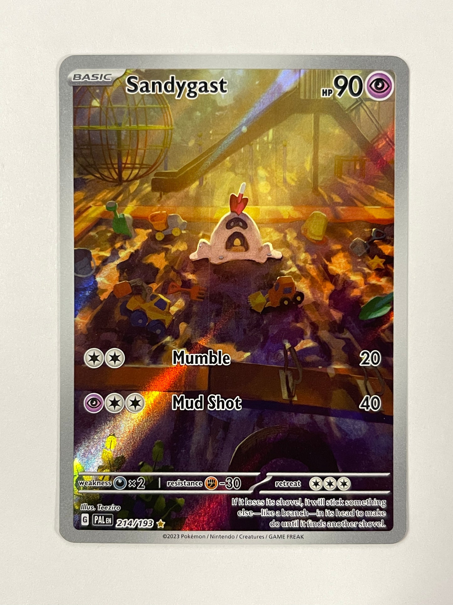 Sandygast - 214/193 - SV02: Paldea Evolved (PAL)