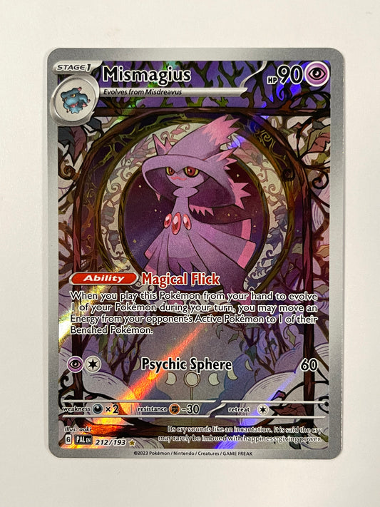 Mismagius - 212/193 - SV02: Paldea Evolved (PAL)