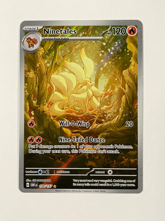 Ninetales -199/197 - SV03: Obsidian Flames (OBF)