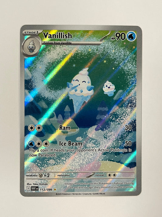 Vanillish - 112/086 - SV: White Flare (WHT)