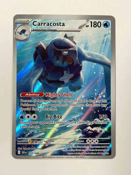 Carracosta - 107/086 - SV: Black Bolt (BLK)
