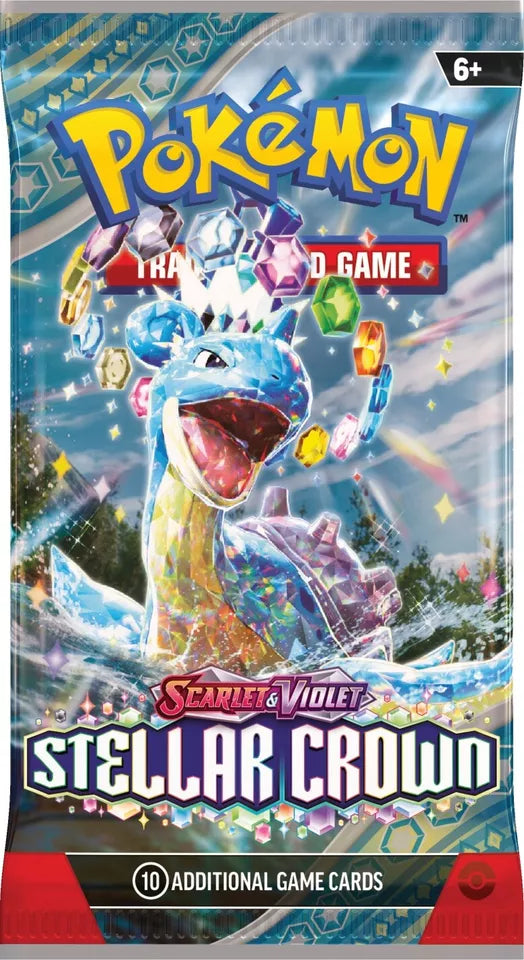 stellar crown booster display box POKEMON SCARLET AND VIOLET BUNDLE Violet 7 Stellar Crown Booster and become a champion among trainers! Stellar Crown Booster Pack